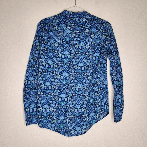 J Crew Liberty Sea Grass Garçon Classic Button Down 00 - Picture 3 of 7